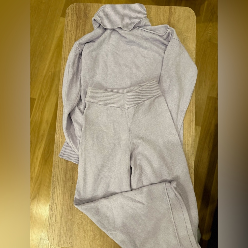 The Drop Lavender Sweater Set
